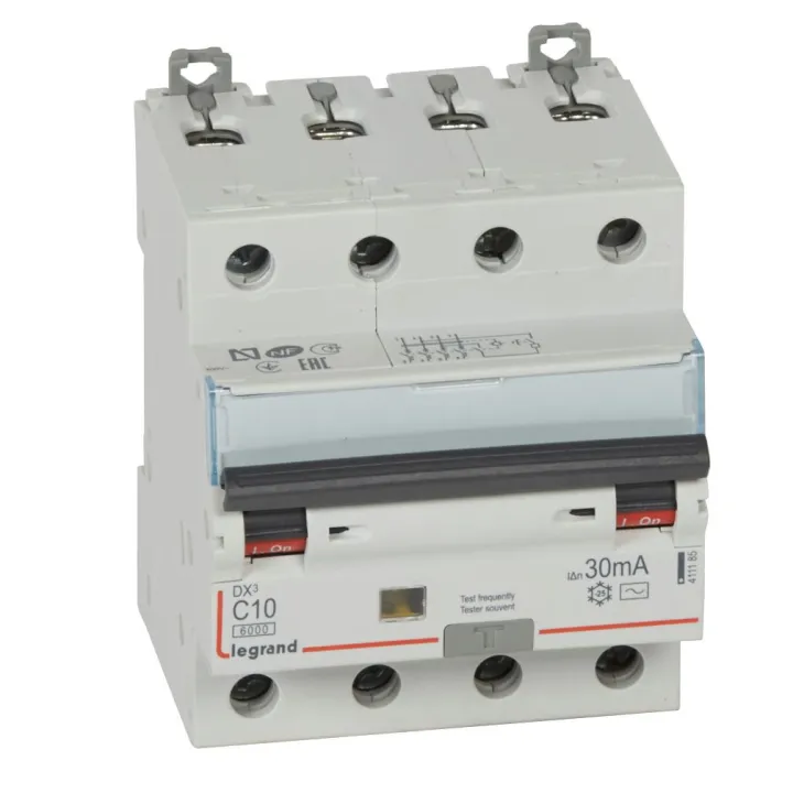 DX3 4P C10 6000A AC 30MA 4M