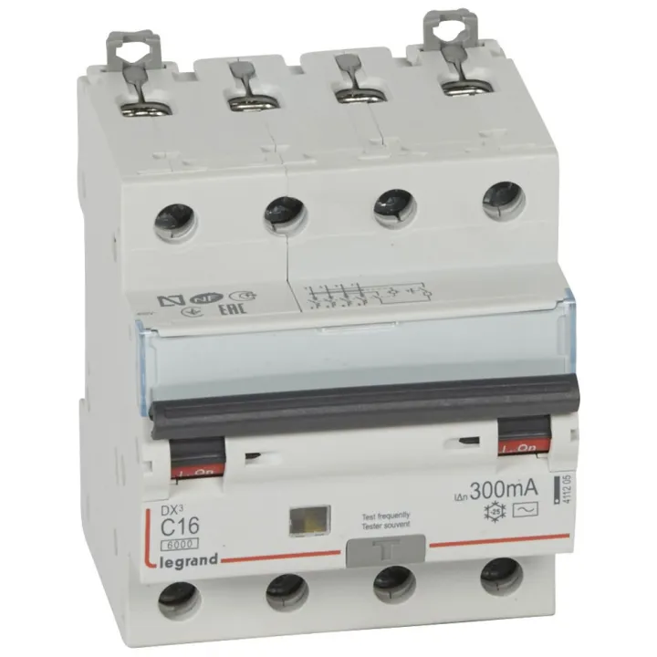 Dx3 4P C16 6000A Ac 300Ma 4M