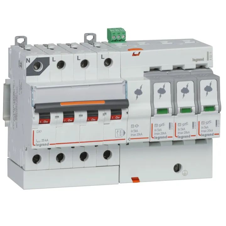 PARAF+DISJ T2 20KA 3P+NG +SD