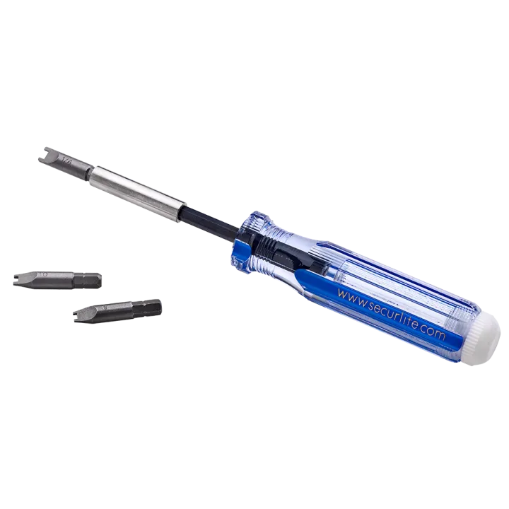 Outil / Insert D’Ouverture Luminaire Pour Vis Inviolables M6 (2 Points Logés)