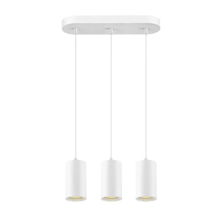 ASTO TUBE susp tple GU10 blanc