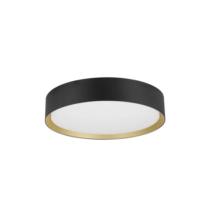 Decona 30, Plafonnier, Intérieur, Rond, 2700/3000K, 18W, Phase, Noir/