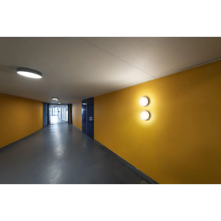 Decona 30, Plafonnier, Intérieur, Rond, 2700/3000K, 18W, Phase, Noir/