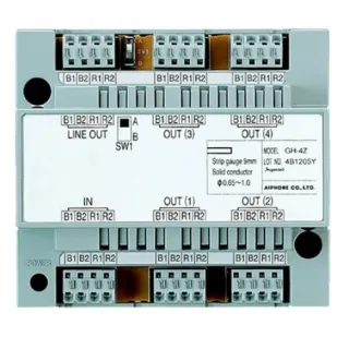Distributeur D'Étages Vidéo 4 Directions, Fixation Sur Rail Din 7 Modules