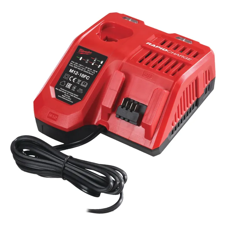 M12-18Fc-Chargeur Rapide 12V-14,4V, 18V, Système M12 À M18