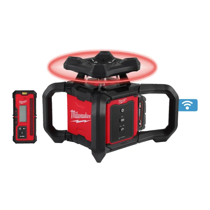 M18 RLOH600-201C-Laser rotatif ONE-KEY rouge, horiz, 600 m, 18V,