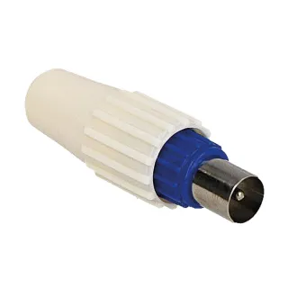 Fiche Plastique Mâle Câble C6