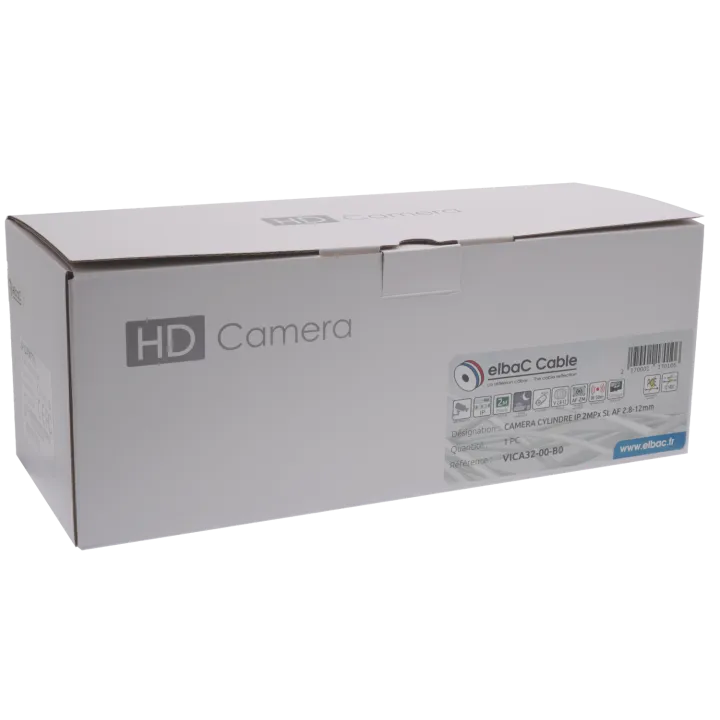 Caméra Cylindre Ip 2Mpx Sl Af 2.8-12Mm Boîte 1 Pc