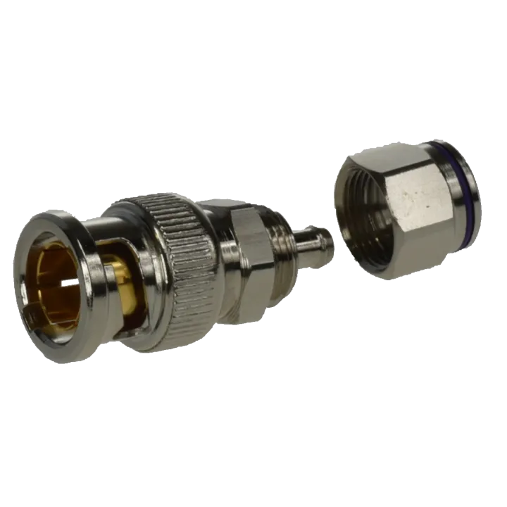 Bnc Male Compr. Sans Outil Idef61 Boîte 50 Pc