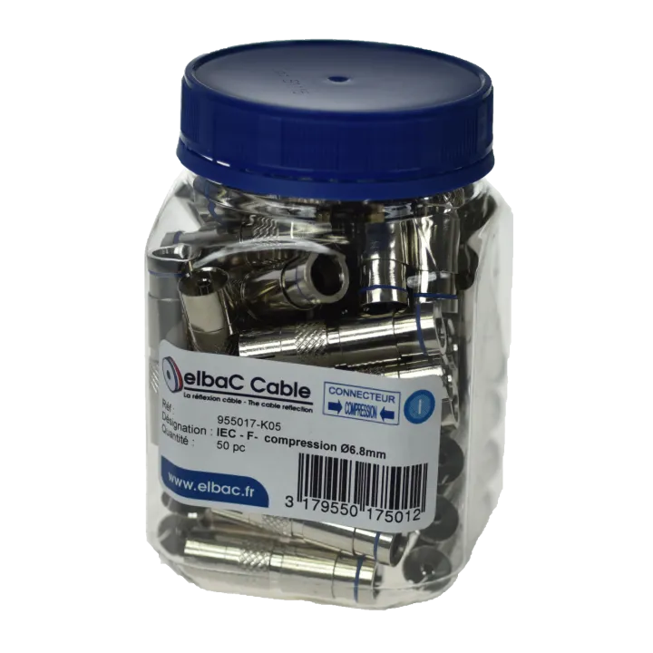 Fiche Iec 952 Femelle Compression Câble 68Mm