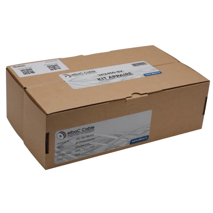 Pont Sans Fil 2.4Ghz 3Km - Kit Appaire Boîte 1 Kit