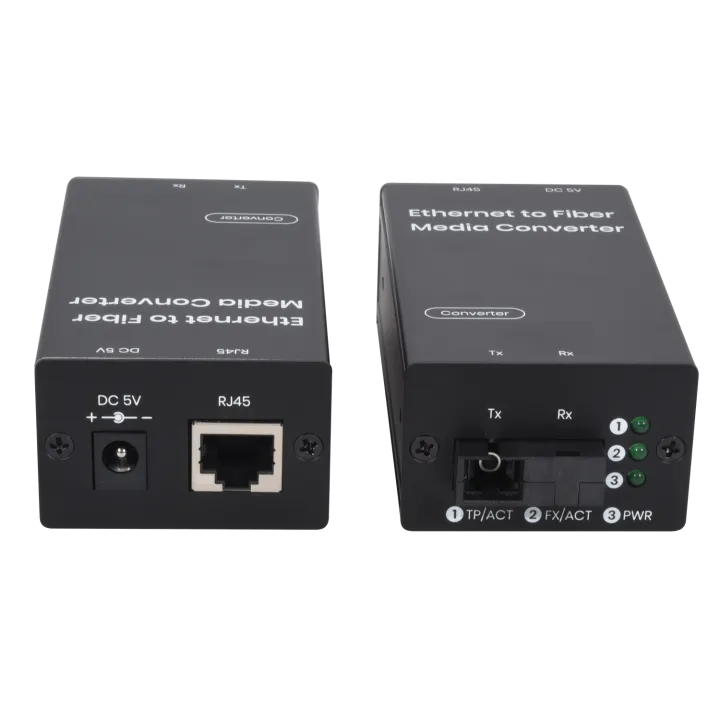 Kit Convertisseur Fibre 1000 Tx/Fx Sc Boîte 1 Kit