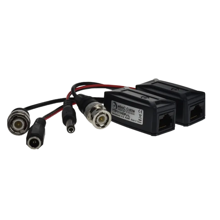 Kit Balun Hd+Alimentation/ Rj45 - Ttp111Hdp-Lk Boîte 1 Kit