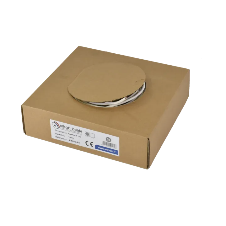Câble D'S Alarme Rigide 10C X 022 Mm² 100M