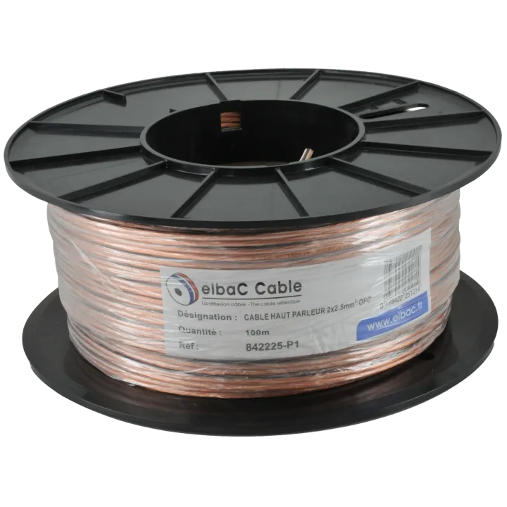 Câble Hp 2 X 25Mm² Gaine Transparente Les 100M 842225-P1