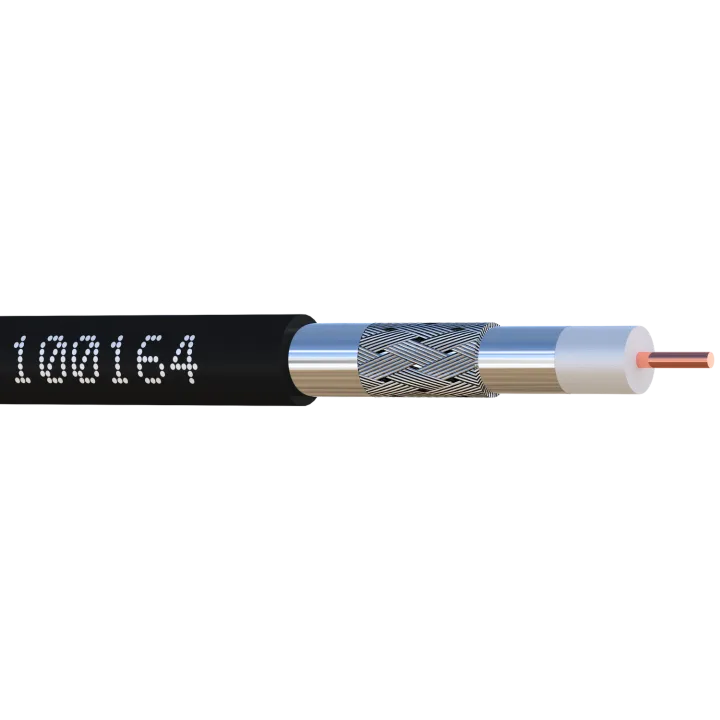 Câble Coaxial 17 Patc Classe A+ Noir 100M