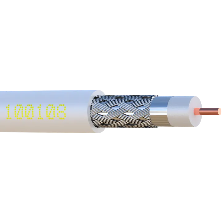 Câble Câble Coax 11Vatc Classe A Blanc Bobine De 250 M
