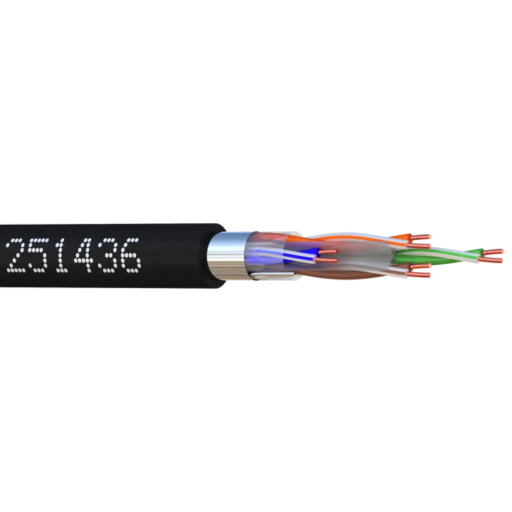 Câble Reseau Cat5 F/Utp Interphone/Extérieur Dév250M 251436-R3