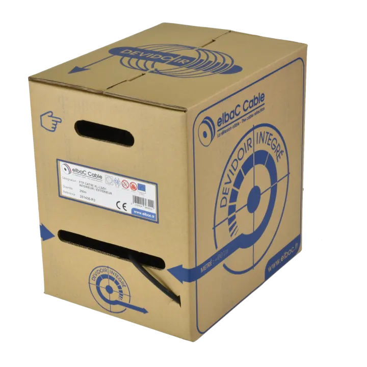 Câble Reseau Cat5 F/Utp Interphone/Extérieur Dév250M 251436-R3