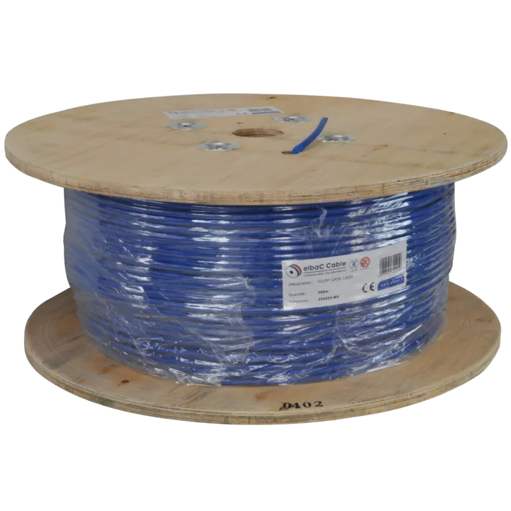Fiche/Utp Cat6 Lszh Bob. Bois 500 M