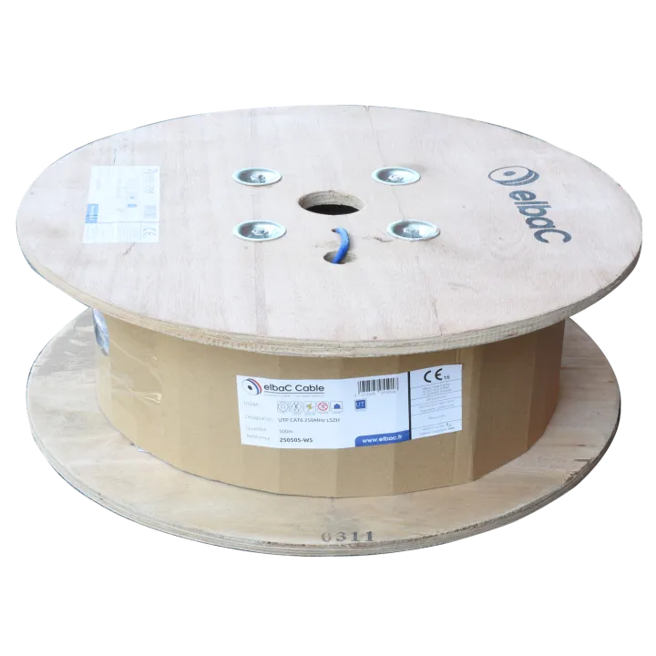 Câble Reseau Cat6 F/Utp 4Paire Le Touret De 500M 250535-W5