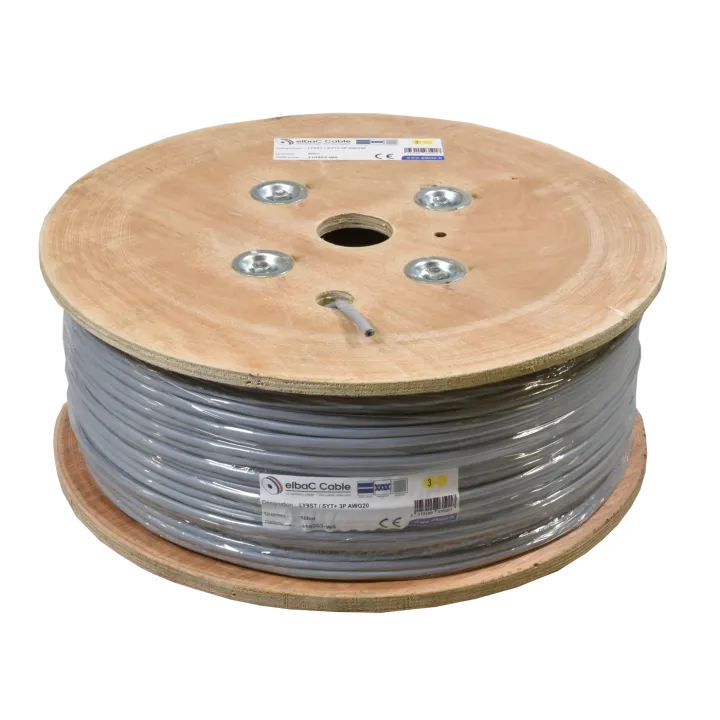 Câble Portier-Alarme 3 Paire Awg20 Touret De 500M 310903-W5