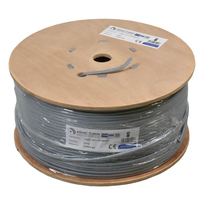 Câble Syt+/Ly6St 05P Awg24 Bob. Bois 500 M