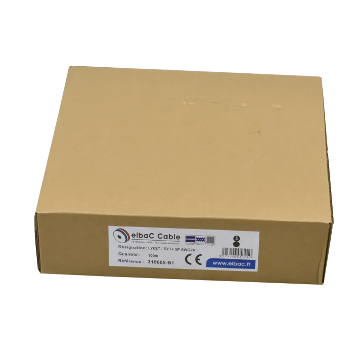 Câble Syt+/Ly6St 05P Awg24 Boîte 100 M