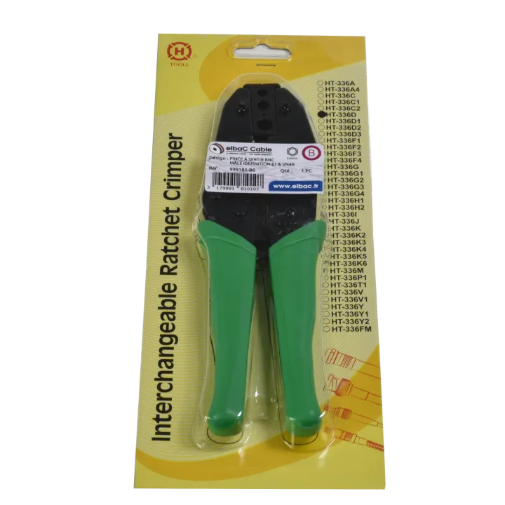 Pince A Sertir Bnc Idefi61/Idefi80/Kx6/Vn4 Boîte 1 Pc