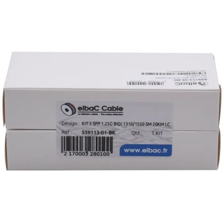 Kit 2 Sfp 1.25G Bidi 1310/1550