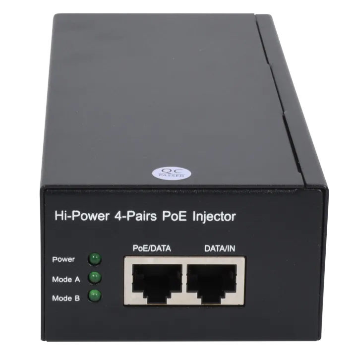Injecteur Poe 802.3Bt 60W 1Gbps Boîte 1 Pc