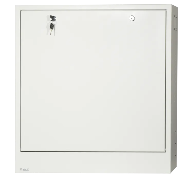 Coffret Mural Nvr/Switch 2U Gris Boîte 1 Pc