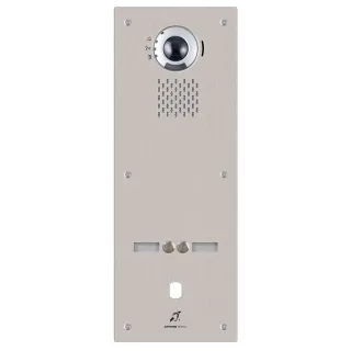 Platine vidéo encastrée résistante au vandalisme 2 BP IP/SIP faç
