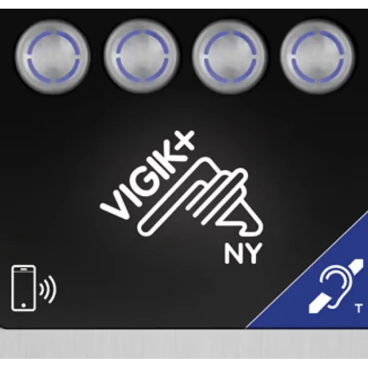 Pack compr 1 clav EASYCONNECT Dorée+1 lect VIGIK+format compact(LVP-C)