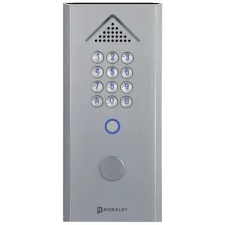 Clavier 4g Alu EasyConnect (Modèle sans lecteur vigik+) argent