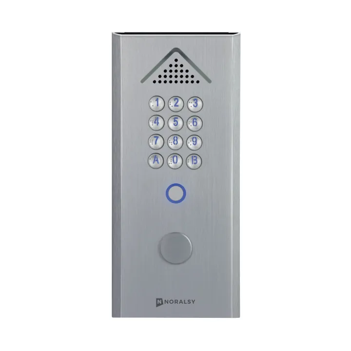 Clavier 4g Alu EasyConnect (Modèle sans lecteur vigik+) argent