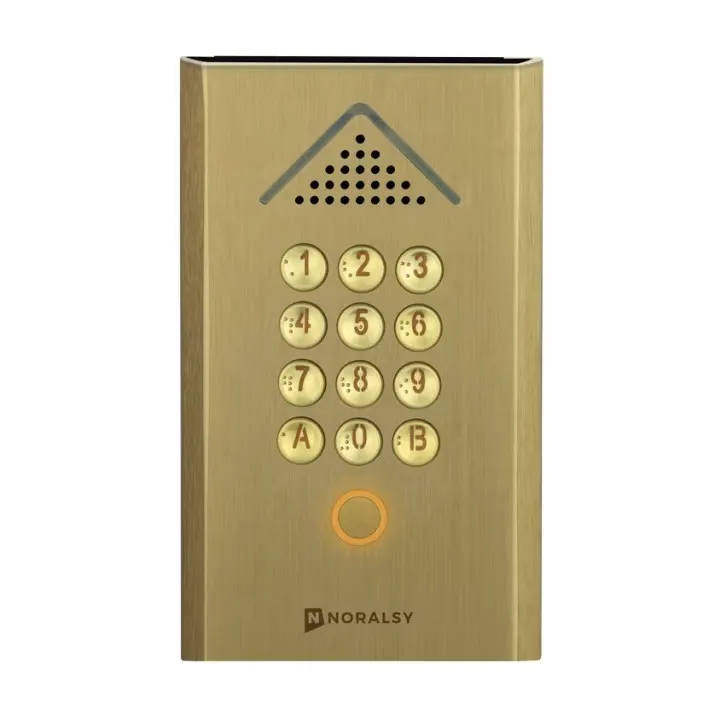 Clavier 4g Alu EasyConnect (Modèle format compact) dorée