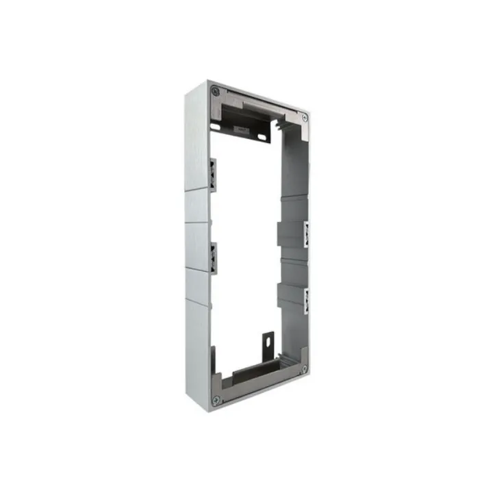 Boitier saillie alu argent clav codé Easyconnect format compact