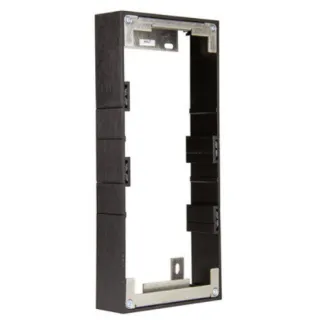Boitier saillie alu noir pr clav codé Easyconnect format compact