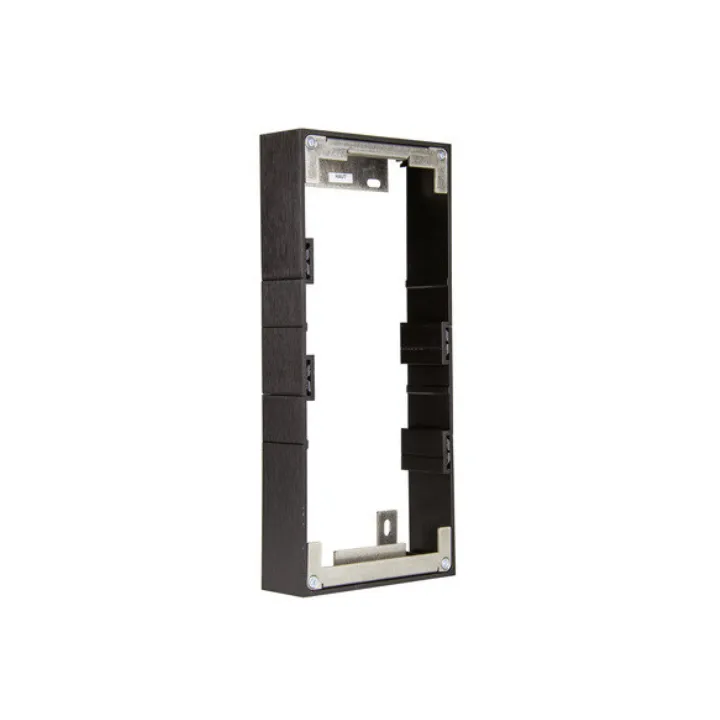 Boitier saillie alu noir pr clav codé Easyconnect format compact