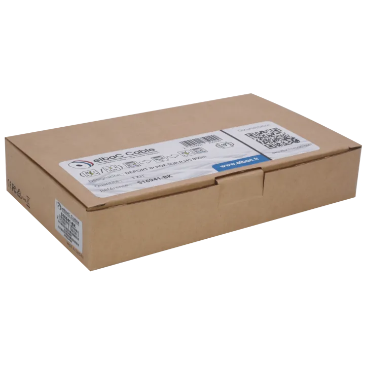 DEPORT IP POE SUR RJ45 800m - IP09P Boite 1 KIT