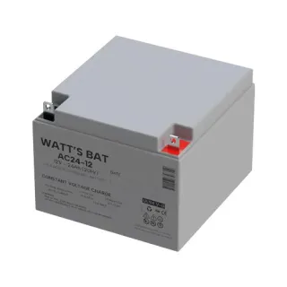 Accu 12V DC / 24 Ah - UL94 V0*