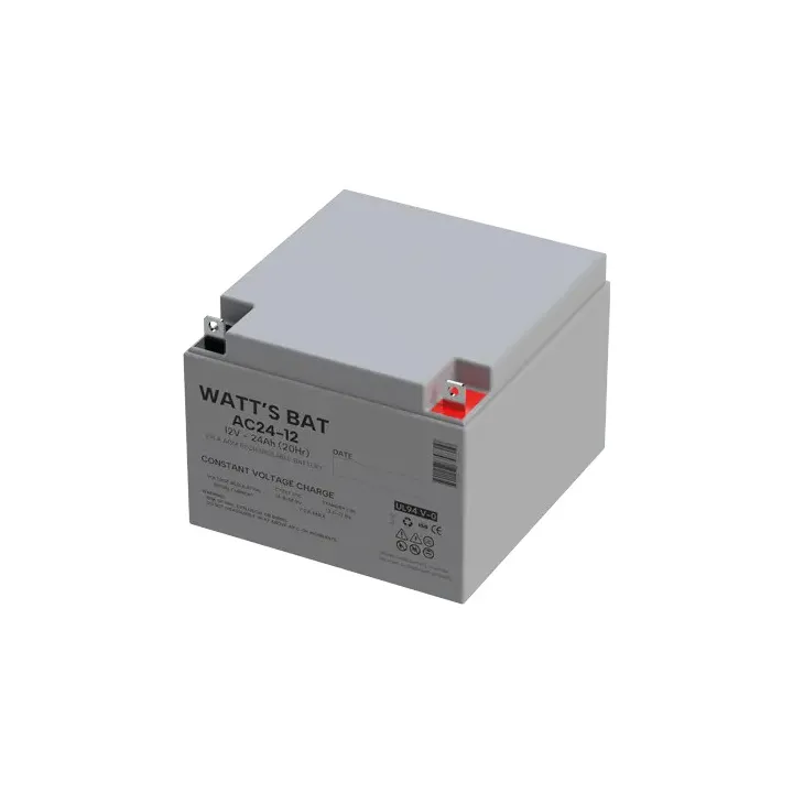 Accu 12V DC / 24 Ah - UL94 V0*