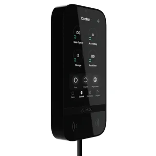 [143607.226.BL1] Ajax KeyPad TouchScreen Fibra NOIR