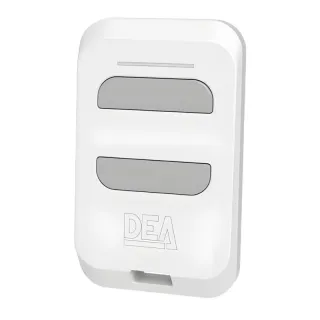 Emetteur Blanc 2 Fonctions Clonable 433Mhz Avec 3 Possibilite Clonage