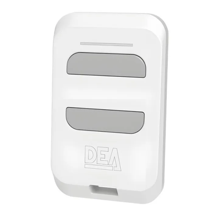 Emetteur Blanc 2 Fonctions Clonable 433Mhz Avec 3 Possibilite Clonage
