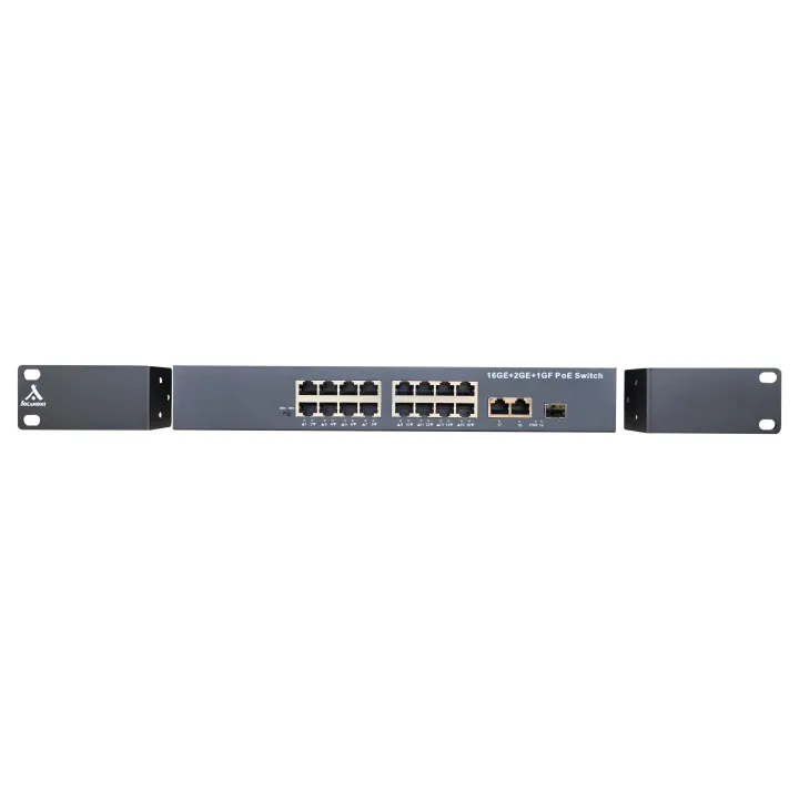 Switch Gigabits Poe (300W) 19’’ 16 Ports 10/100/1000+2