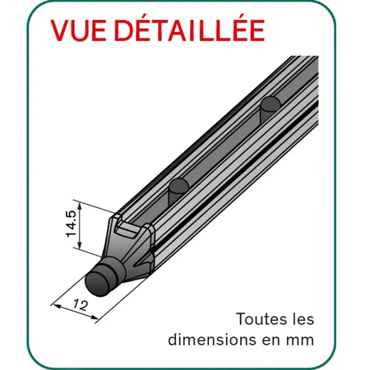 Barriere Immaterielle Hauteur 2 M ( Ose /Npn)