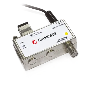 Micro-Récepteur Optique Terrestre N 80Db Cag Avec Alimentation