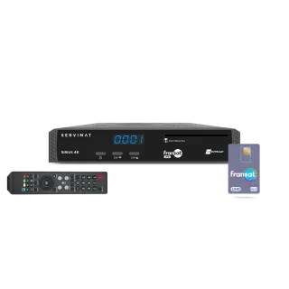 Kit Sirius 4K + Carte Fransat